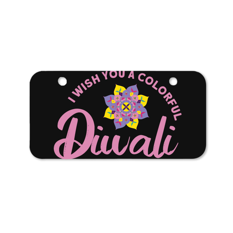 Shubh Deepalawi Colorful Diwali Diwali  Copy Copy Copy Bicycle License Plate | Artistshot