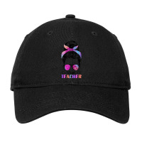 Stem Teacher Science Technology Engineering Math Adjustable Cap | Artistshot