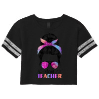 Stem Teacher Science Technology Engineering Math Scorecard Crop Tee | Artistshot