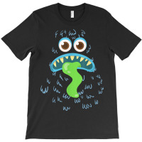 Funny Green Tongue Monster Easy Halloween Costume Creature T-shirt | Artistshot