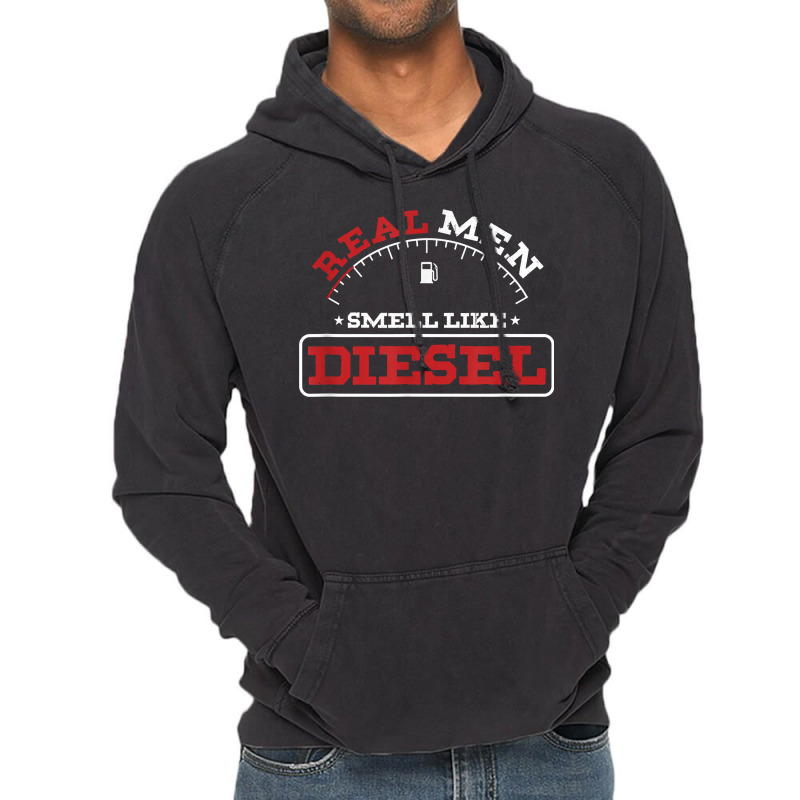 Real Men Smell Like Diesel Mechanic Racer Car Enthusiast Vintage Hoodie | Artistshot