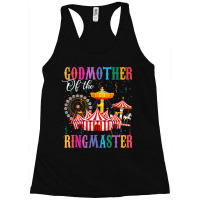 Godmother Of Birthday Ringmaster Boy Circus Birthday Party Racerback Tank | Artistshot