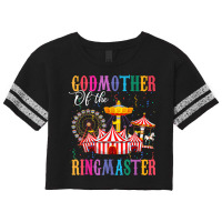 Godmother Of Birthday Ringmaster Boy Circus Birthday Party Scorecard Crop Tee | Artistshot