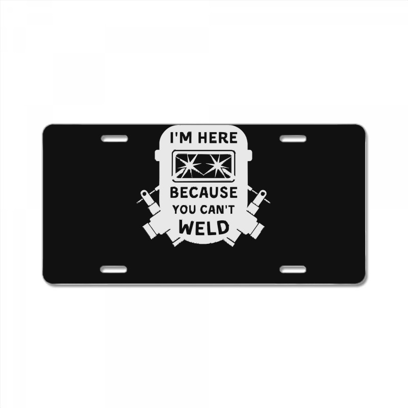 Welder Funny T  Shirt Welder, Welding, Weld T  Shirt License Plate | Artistshot