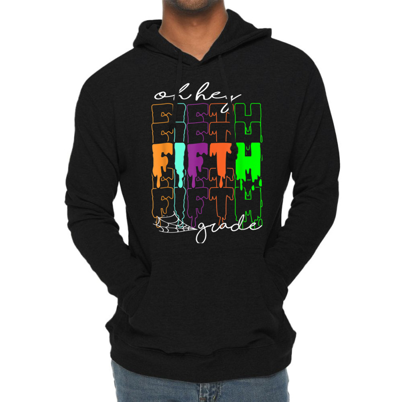 Halloween Costume Oh Hey Fifth Grade Teachers Student Lightweight Hoodie | Artistshot