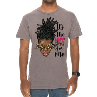 It's The Locs For Me Black Woman Vintage T-shirt | Artistshot