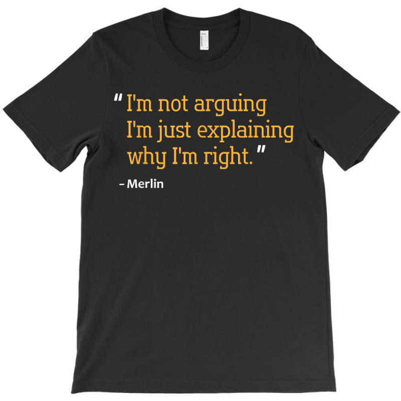 Merlin Gift Quote Funny Birthday Personalized Name Idea T-shirt | Artistshot