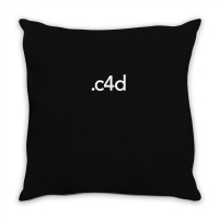 Cinema 4d File Extension Throw Pillow | Artistshot