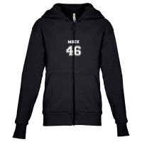 Jersey Style Mack Name Nickname 1946 46 Birthday Youth Zipper Hoodie | Artistshot