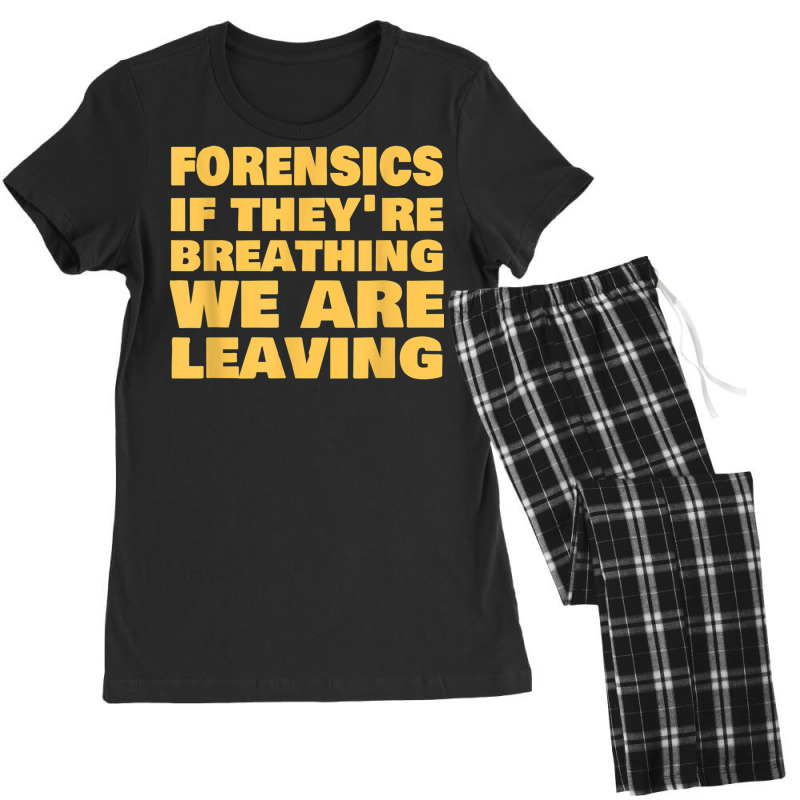 Forensics Scientists Investigator Forensic Science Women's Pajamas Set by Orchid | Artistshot