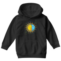 Sun Moon Celestial Body Universe Bohemian Astrology Youth Hoodie | Artistshot