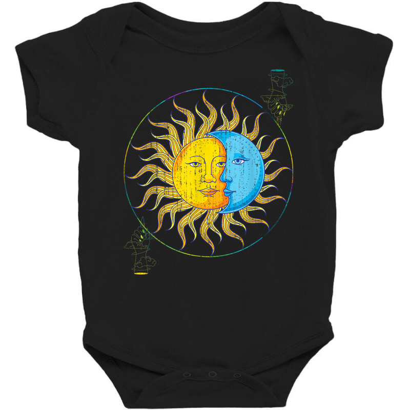 Sun Moon Celestial Body Universe Bohemian Astrology Baby Bodysuit | Artistshot