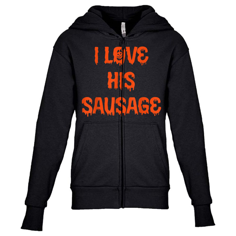 Sausage Taco Matching Couple Costumes Halloween Funny Party Youth Zipper Hoodie by Fashonus | Artistshot