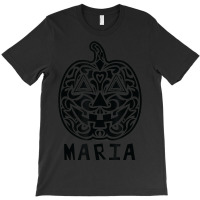 Maria Halloween Sugar Skull Design T-shirt | Artistshot