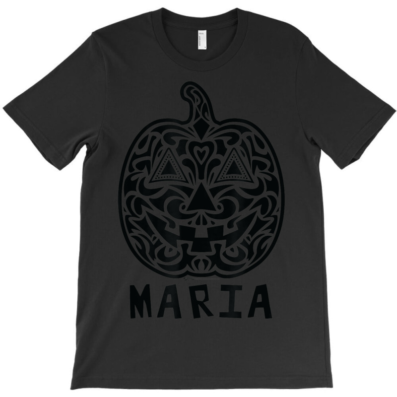 Maria Halloween Sugar Skull Design T-shirt | Artistshot