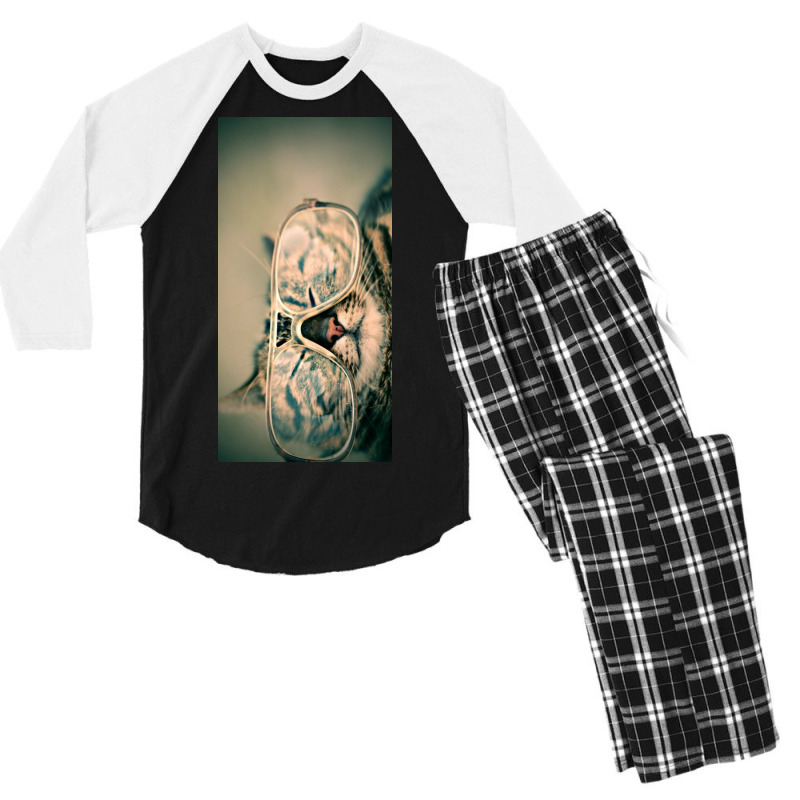 Cat, Project Men's 3/4 Sleeve Pajama Set by Moll | Artistshot