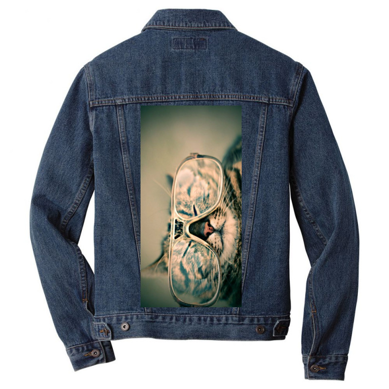 Cat, Project Men Denim Jacket by Moll | Artistshot