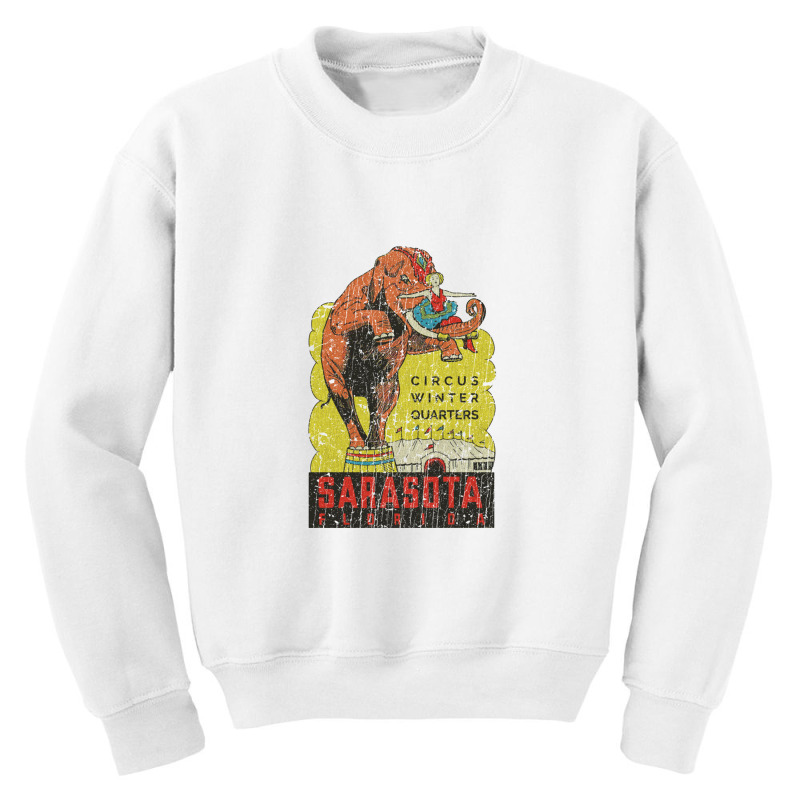 Sarasota Circus Winter Quarters 1927, Circus Youth Sweatshirt by tanahlampang | Artistshot