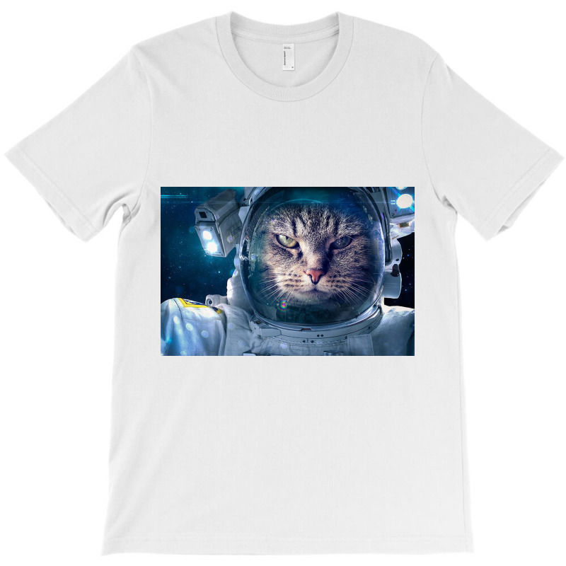 Cat. Astronauts,  Space, Stars, Astronaut, Galaxy, Moon, Planets, Cool T-Shirt by Moll | Artistshot