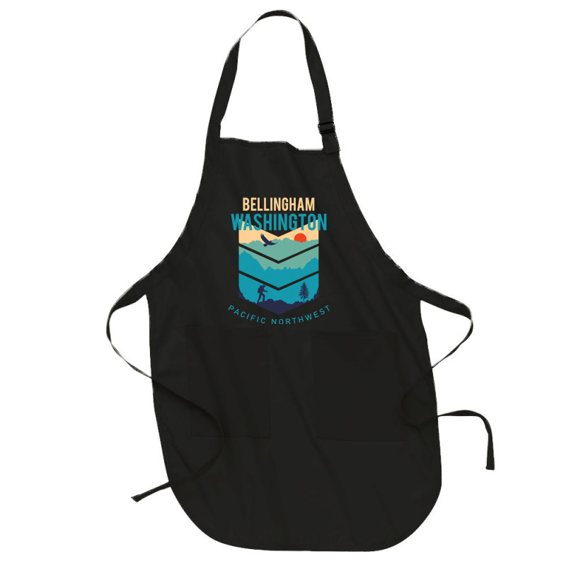 Bellingham Washington Native Hometown Pacific Northwest Full-length Apron | Artistshot