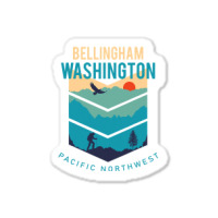 Bellingham Washington Native Hometown Pacific Northwest Sticker | Artistshot