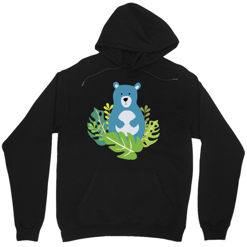 Wild Bear T  Shirtcute Bear In The Forest T  Shirt Unisex Hoodie | Artistshot