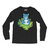 Wild Bear T  Shirtcute Bear In The Forest T  Shirt Long Sleeve Shirts | Artistshot