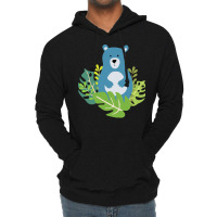 Wild Bear T  Shirtcute Bear In The Forest T  Shirt Lightweight Hoodie | Artistshot