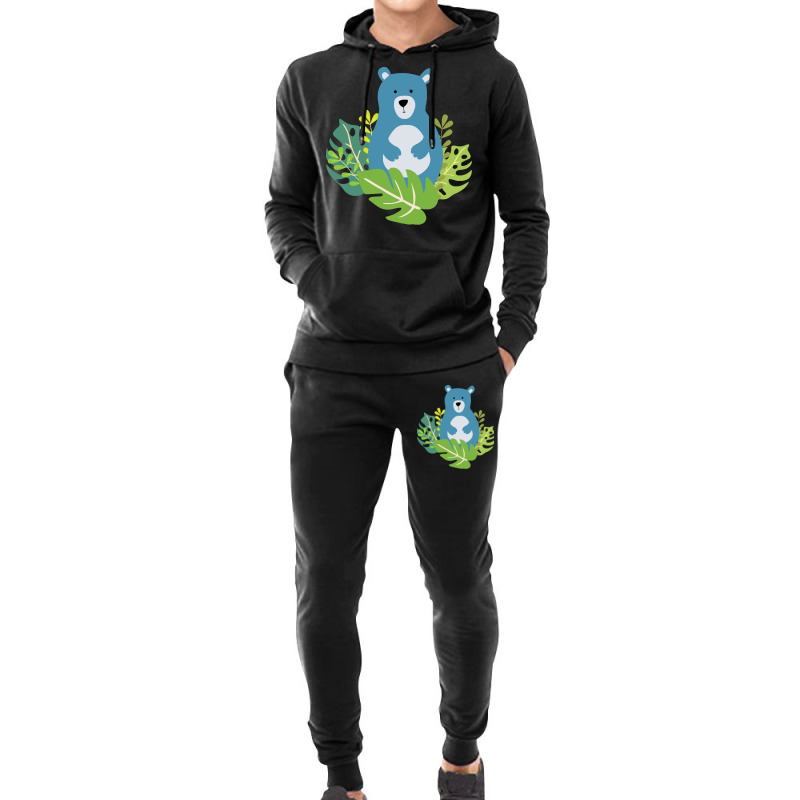 Wild Bear T  Shirtcute Bear In The Forest T  Shirt Hoodie & Jogger Set | Artistshot