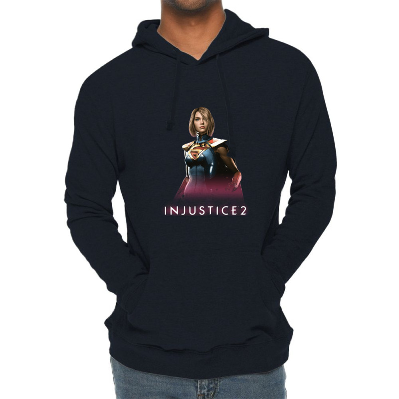 Injustice 2   Supergirl Lightweight Hoodie | Artistshot