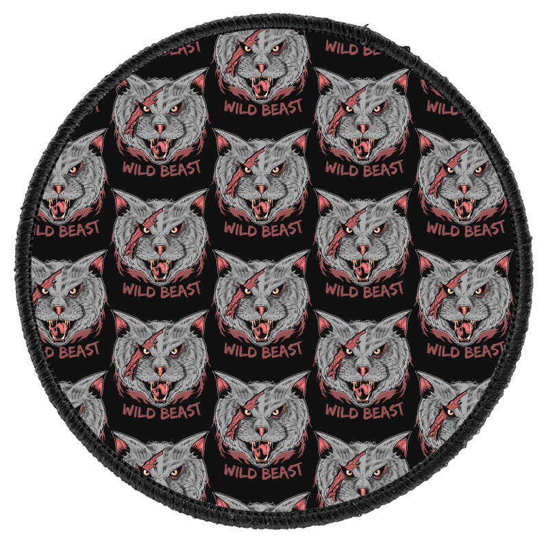 Wild Cat T  Shirt Wild Cat T  Shirt Round Patch | Artistshot