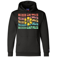 Minneapolis A Minnesota Retro Groovy Champion Hoodie | Artistshot