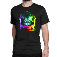 Astronaut Cat Classic T-shirt | Artistshot