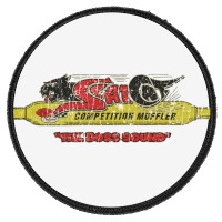 Scat Cat Competition Muffler, Muscle Car Round Patch | Artistshot