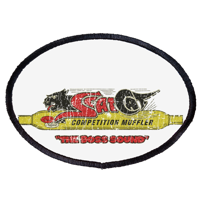 Scat Cat Competition Muffler, Muscle Car Oval Patch | Artistshot