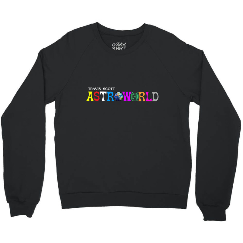 Astroworld Travis Scott Crewneck Sweatshirt | Artistshot