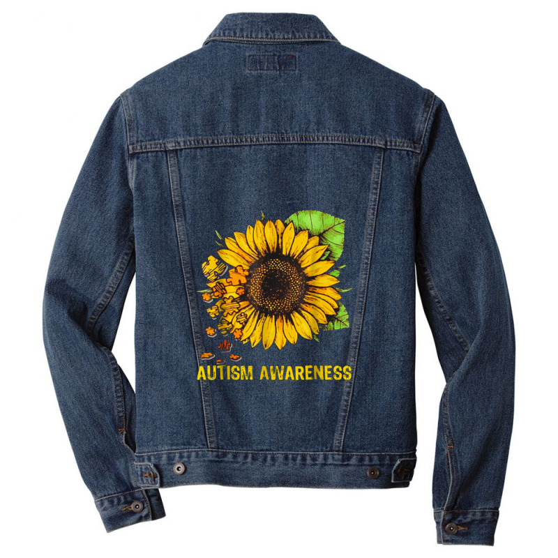 Autism Awareness Men Denim Jacket | Artistshot