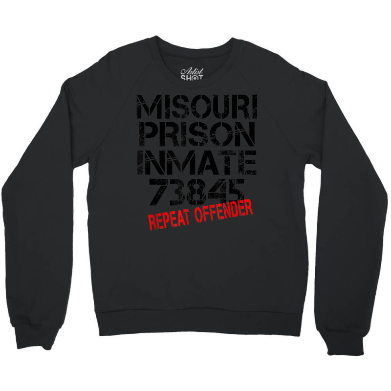 Halloween Missouri Prisoner Party Costume Tshirt Crewneck Sweatshirt | Artistshot