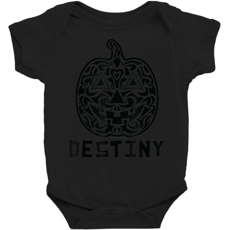 Destiny Halloween Sugar Skull Design Baby Bodysuit by August | Artistshot