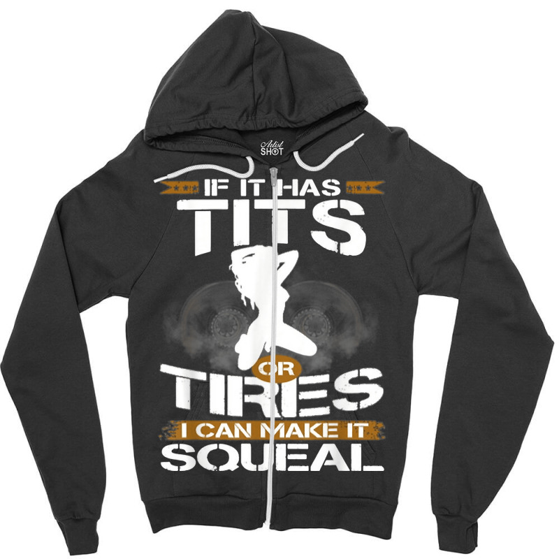 The Tits Zip Hoodie