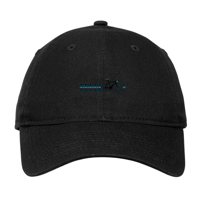 Bike Stripes Team Sky - Chain Adjustable Cap by cm-arts | Artistshot