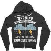 Storm Chaser Thunderstorm Storm Chasing Tornado Zipper Hoodie | Artistshot