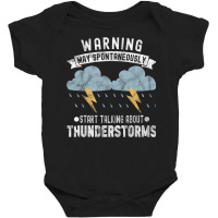 Storm Chaser Thunderstorm Storm Chasing Tornado Baby Bodysuit | Artistshot