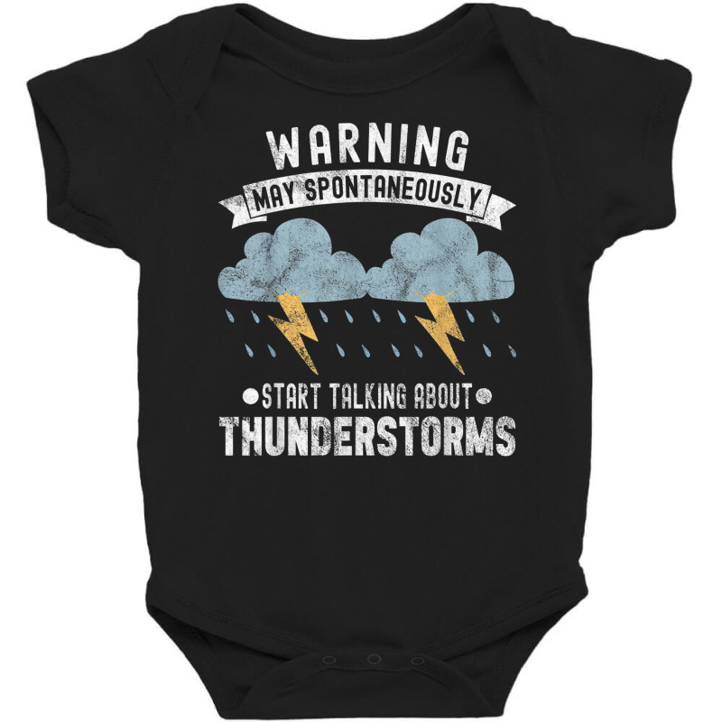 Storm Chaser Thunderstorm Storm Chasing Tornado Baby Bodysuit by Uniform | Artistshot