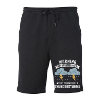 Storm Chaser Thunderstorm Storm Chasing Tornado Fleece Short | Artistshot