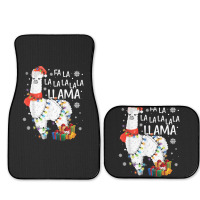 Fa La La Llama Funny Christmas Christmas Lllama Lover Full Set Car Mats | Artistshot