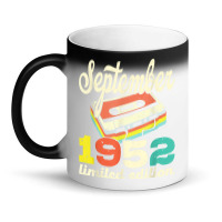 70th Birthday September 1952 Retro Cassette Limited Edition Magic Mug | Artistshot