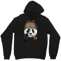 Detective Giant Panda Spy Investigator Wildlife Bear Lover Unisex Hoodie | Artistshot