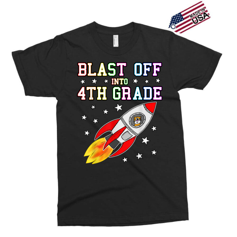 4th Grade Rocket Exclusive T-shirt by Color | Artistshot