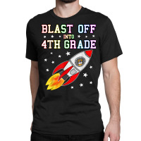 4th Grade Rocket Classic T-shirt | Artistshot